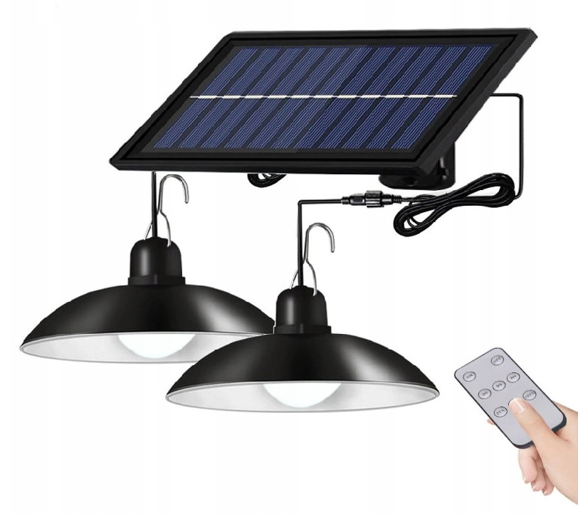 Pouličné svietidlo Azaris 5 W 800 lm, solárne napájanie